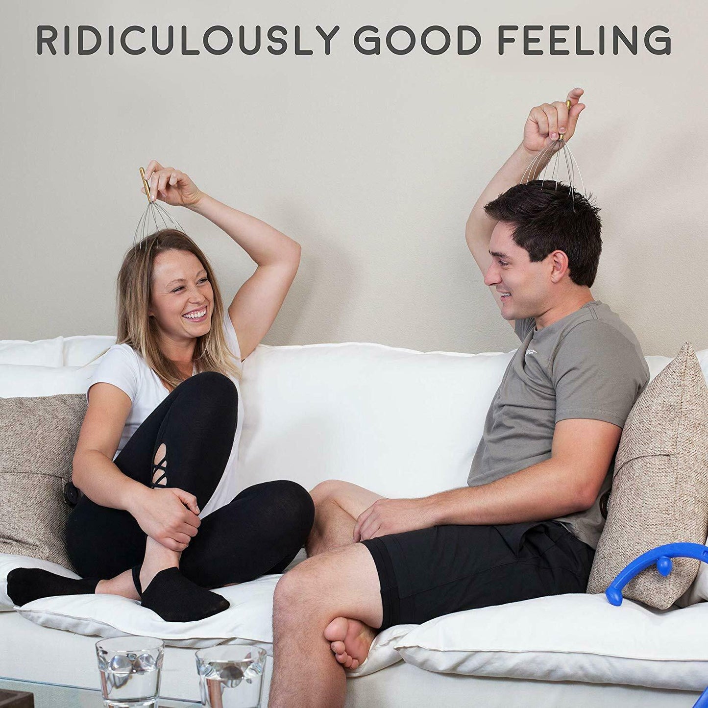 Head Massager Scratcher Relaxation Stress Massage Octopus