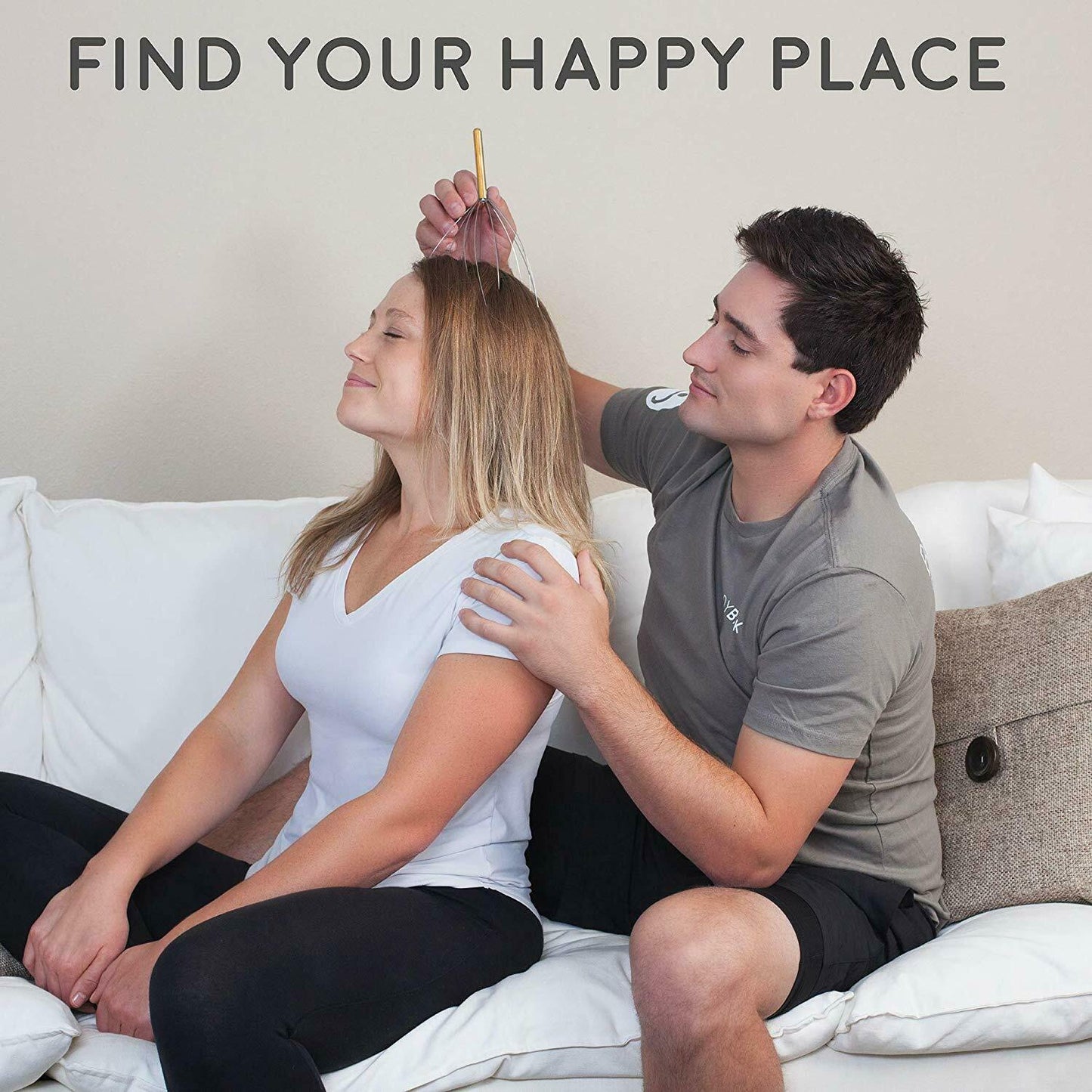 Head Massager Scratcher Relaxation Stress Massage Octopus